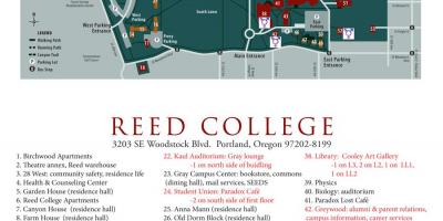Žemėlapis reed College